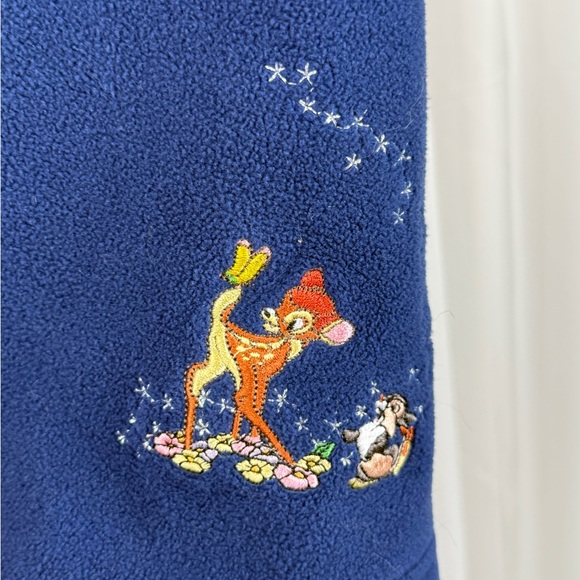 Rare 2009 Disney Bradford Exchange Embroider Fleece Jacket Mickey Pooh Princess - Picture 7 of 10